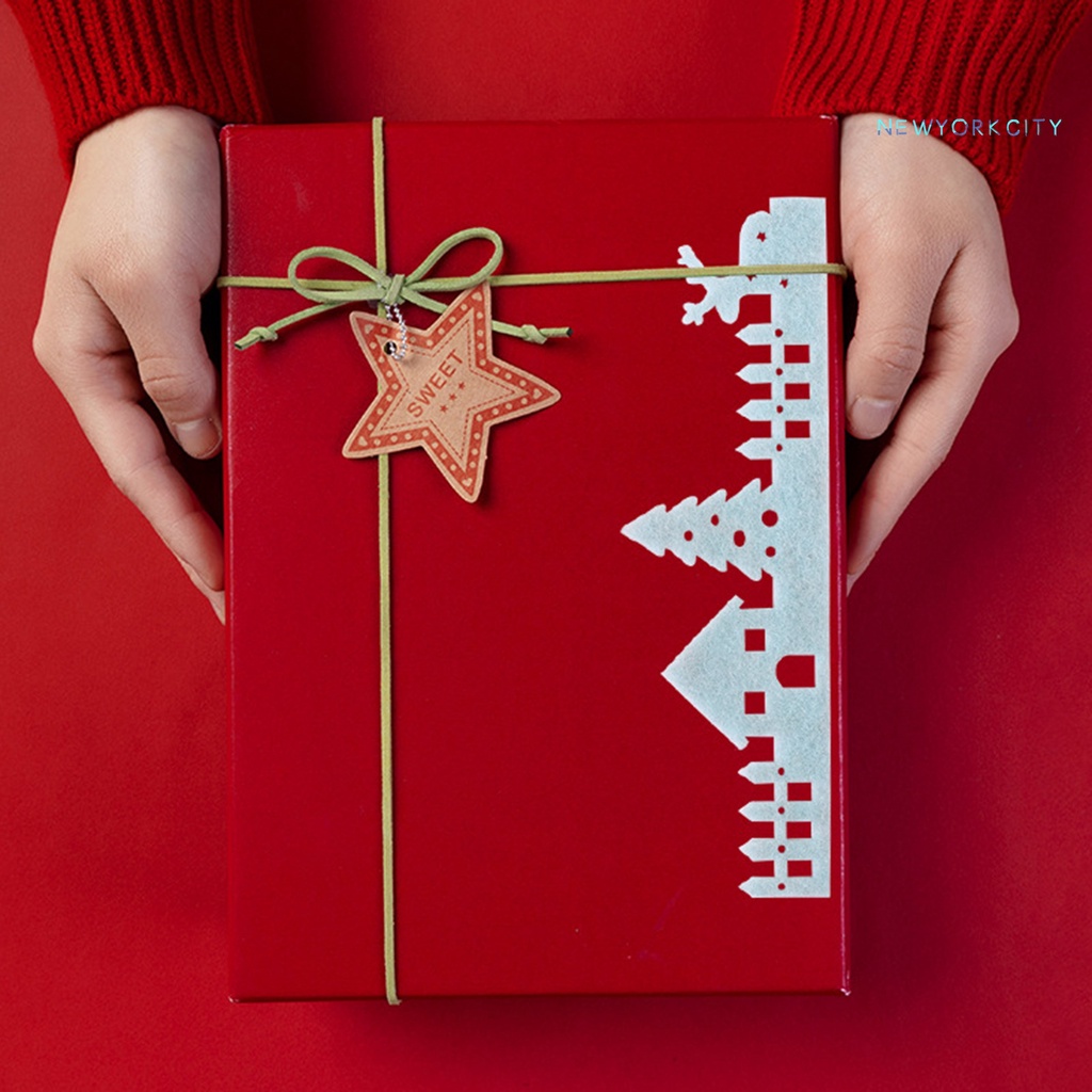 Đề Can Xốp Dán Cửa Kính Trang Trí Giáng Sinh DIY