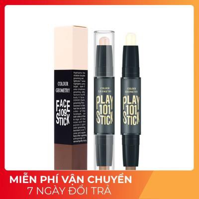 [FREESHIP] Bút Tạo Khối Và Che Khuyết Điểm Lameila Contour &amp; Hi-Light Stick