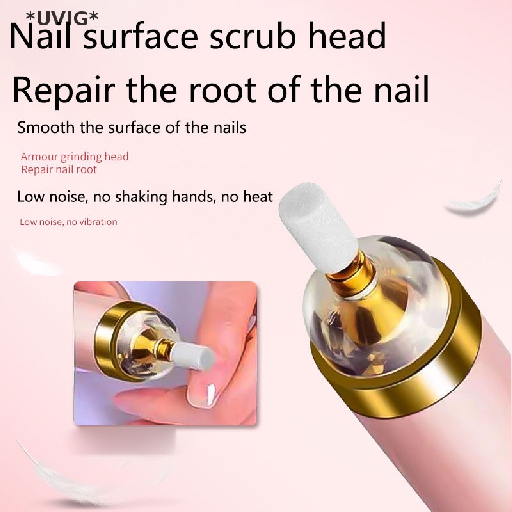 [[UVIG]] Manicure Machine Set Electric Nail Drill Machine Cordless for Manicure Pedicure [Hot Sell]
