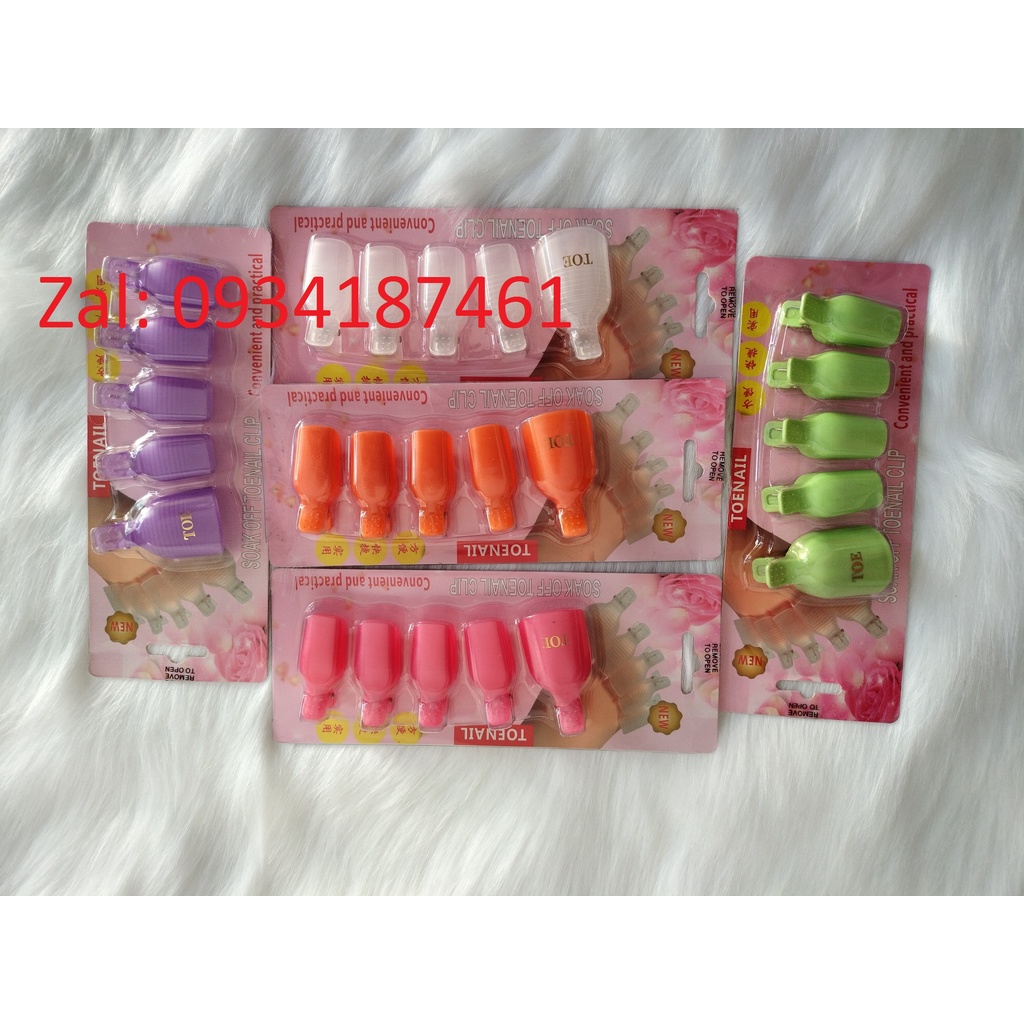 Dụng cụ ủ tháo gel móng tay