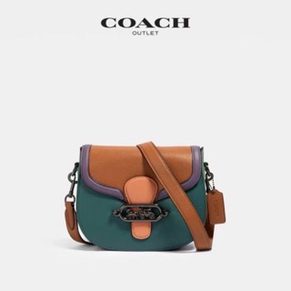 🆘Rẻ vô địch🆘 Túi Coach Jade Colorblock siêu phẩm