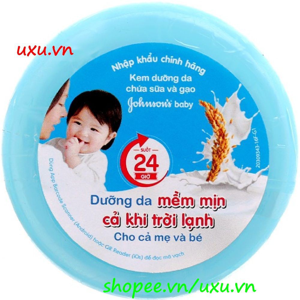 Kem Dưỡng Da 50G Johnson’s Baby Tinh Chất Sữa Và Mầm Gạo, Với uxu.vn Tất Cả Là Chính Hãng.