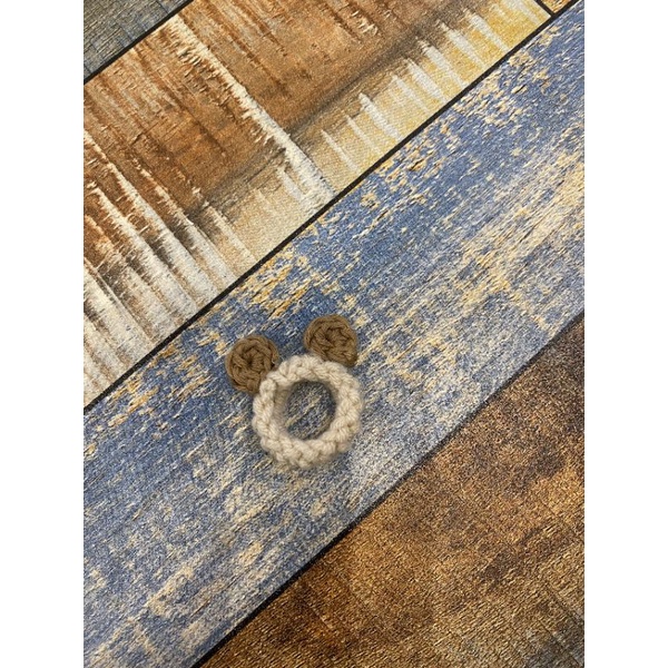 Nhẫn len thỏ gấu