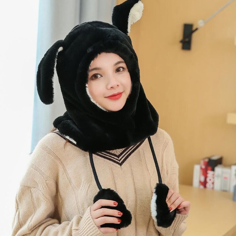 Mũ Trùm Đầu Che Tai Chống Gió Tiện Dụng Khi Trượt Tuyết