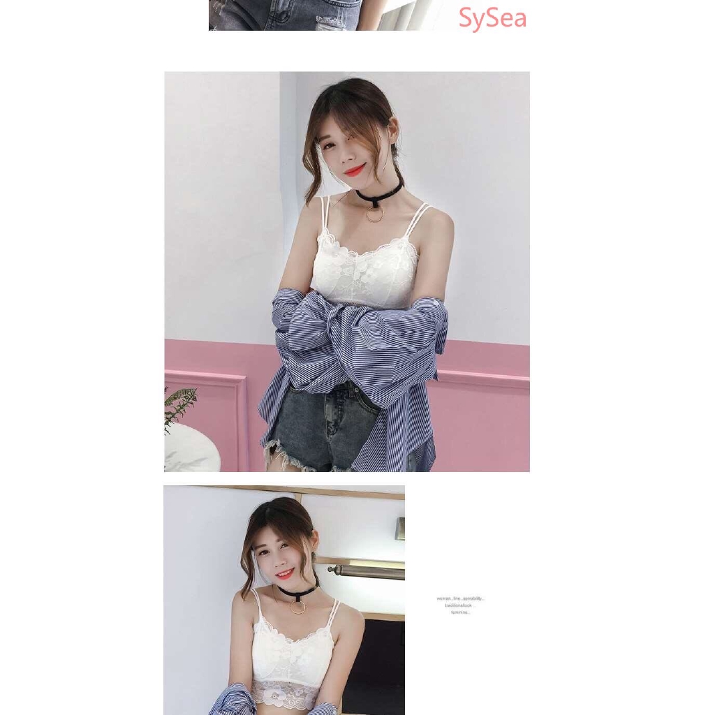 Áo Ngực Ống Phối Ren Gợi Cảm Dành Cho Nữ