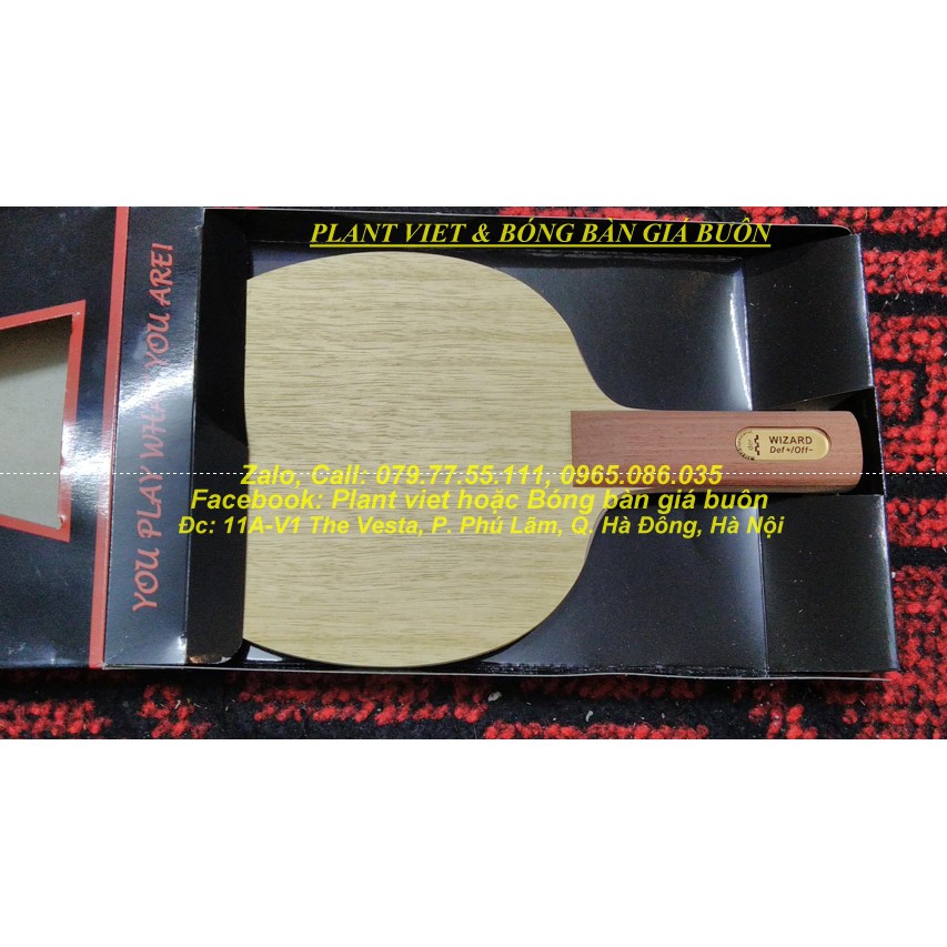 Cốt vợt bóng bàn cho người chơi gai  Der-materialspezialist Wizard CHÍNH HÃNG