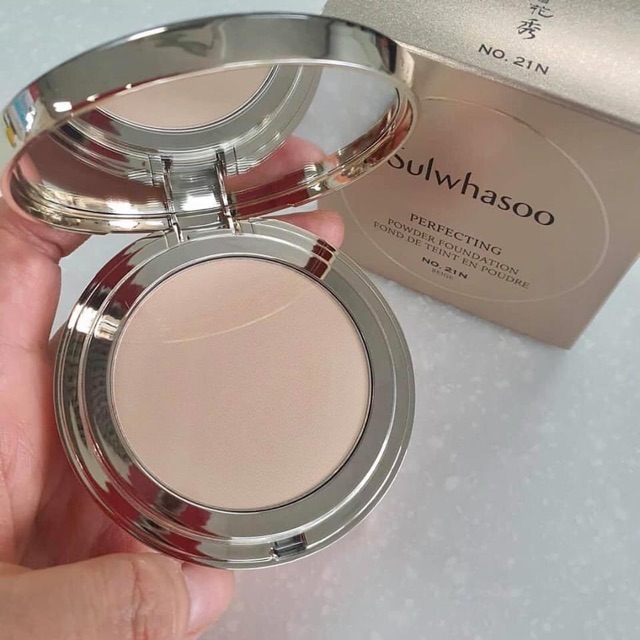 Phấn Phủ Dạng Nén Sulwhasoo Perfecting Powder Foundation Fond De Teint En Poudre➖Phiên Bản Mới Nhất Của Hãng 2020