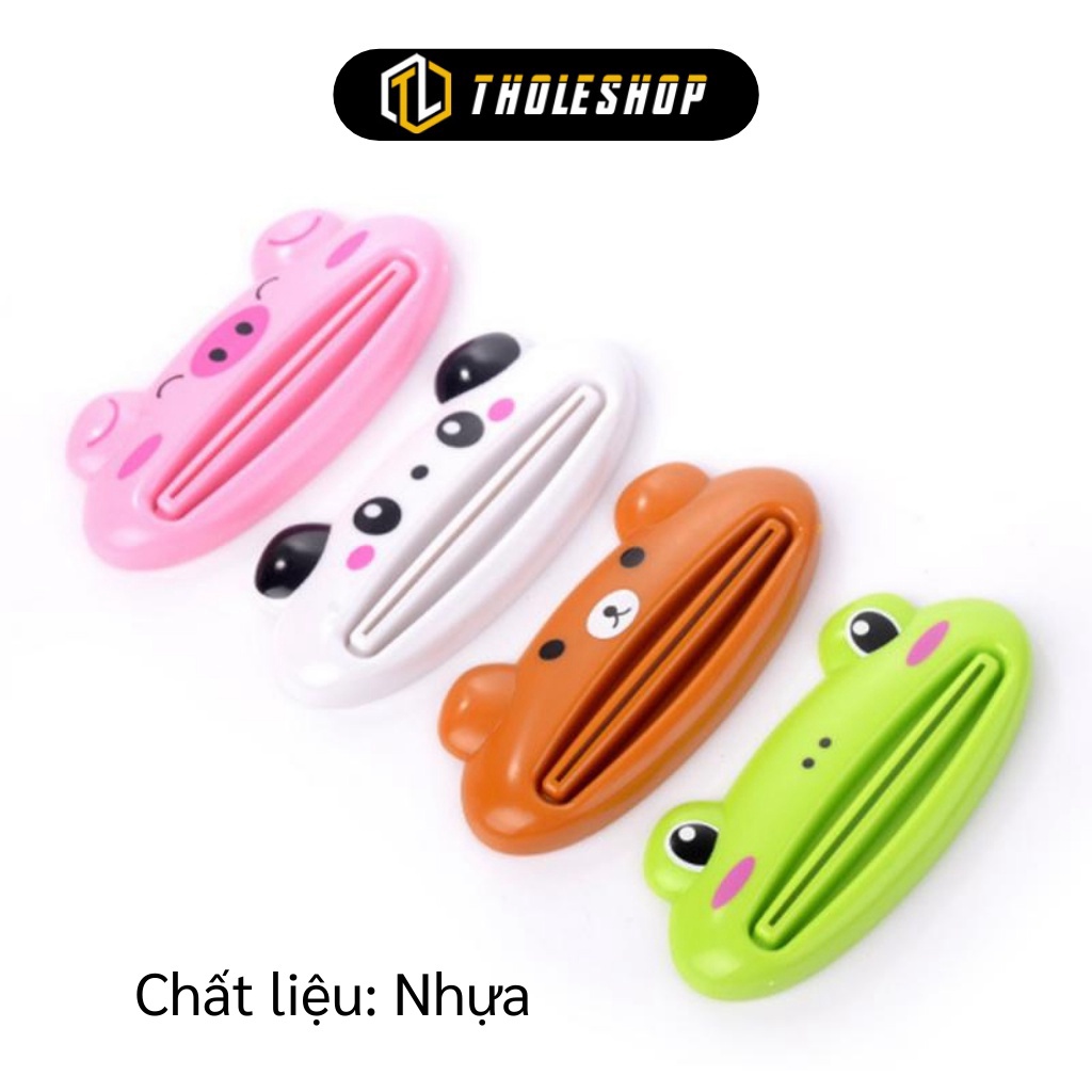 [SGD] Dụng Cụ Kẹp Kem Đánh Răng Đa Năng - Đồ Nặn Sửa Rửa Mặt, Ống Gel Hình Thú Đáng Yêu 3579