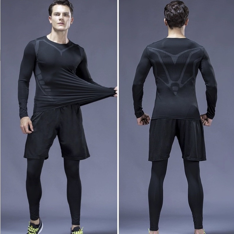Áo Dài Tay Giữ Nhiệt Thể Thao Tập Gym Procombat