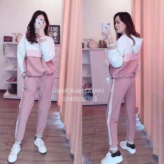 Bộ thể thao dài tay thu đông chất umi . '