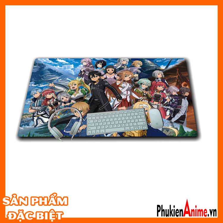 Shop Anime HCM - Lót chuột cao su 40x60 in hình Anime Sword Art Online