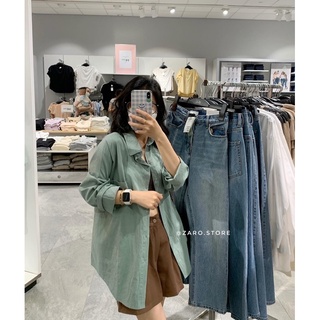 Áo sơ mi oversize [Hình thật ]