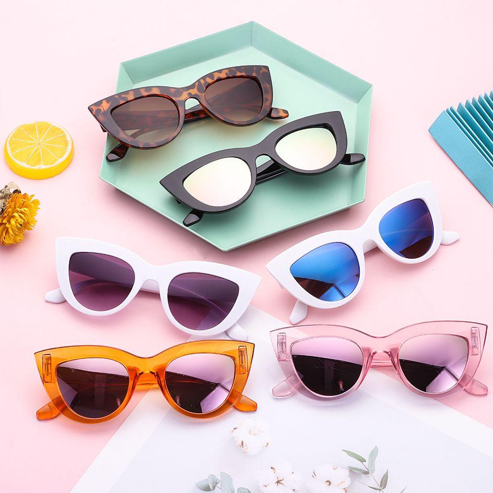 Kính Mát Mắt Mèo Oversize Thời Trang Vintage Cho Nữ