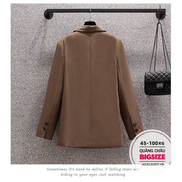 Áo Khoác Vest Cỡ Lớn Phong Cách Cổ Điển Thời Trang Mùa Thu Mới Cho Nữ | BigBuy360 - bigbuy360.vn