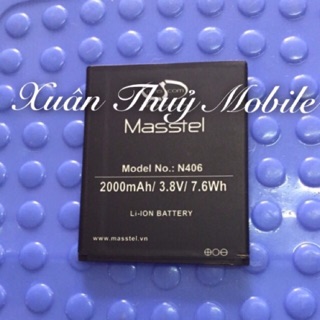 Pin điện thoại Masstel N406