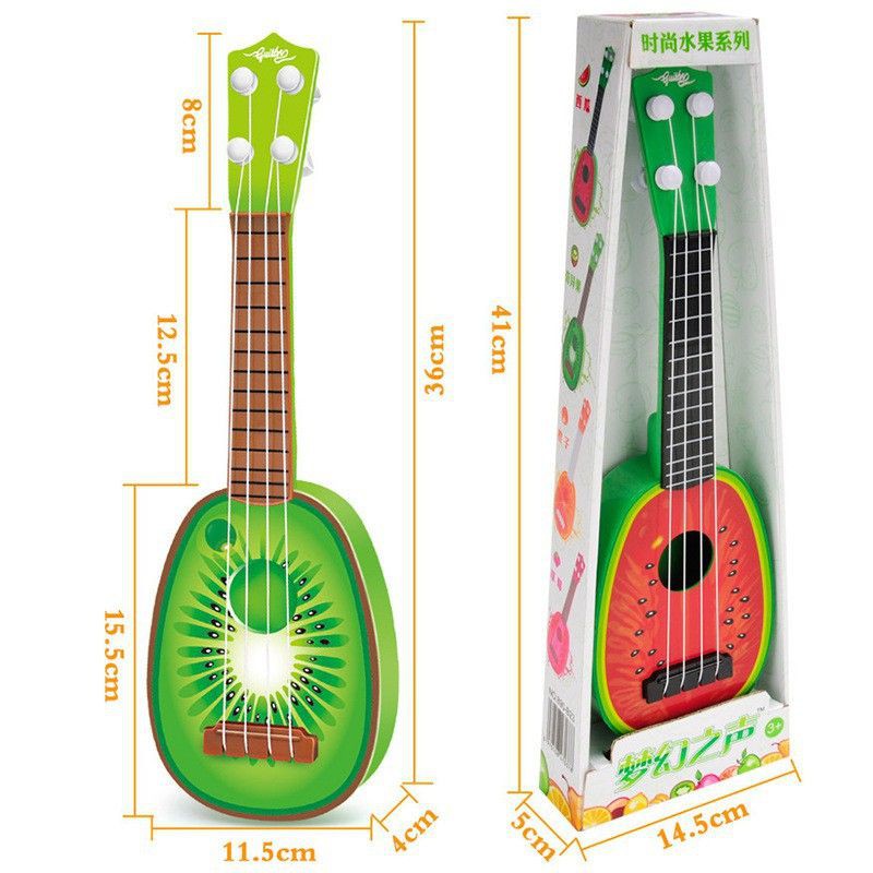 [XÃ KHO] ĐÀN GUITAR HÌNH TRÁI CÂY CHO BÉ (5605, LM) [HCM]