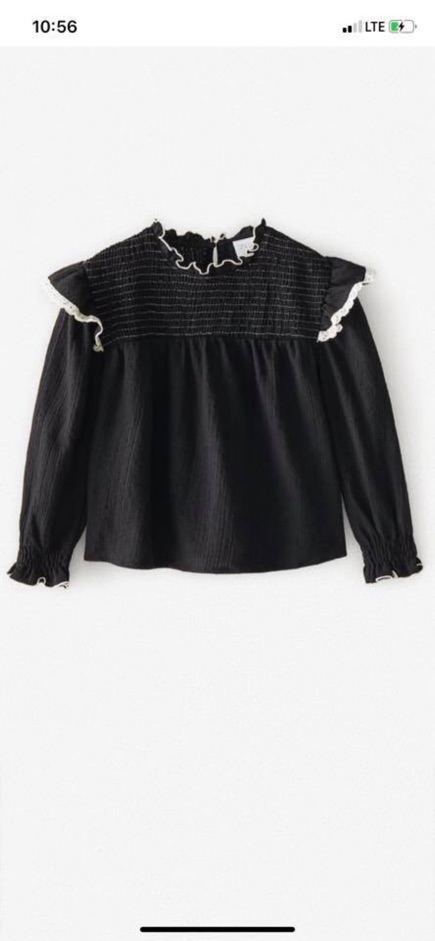 Áo sơ mi zara kid bánh bèo