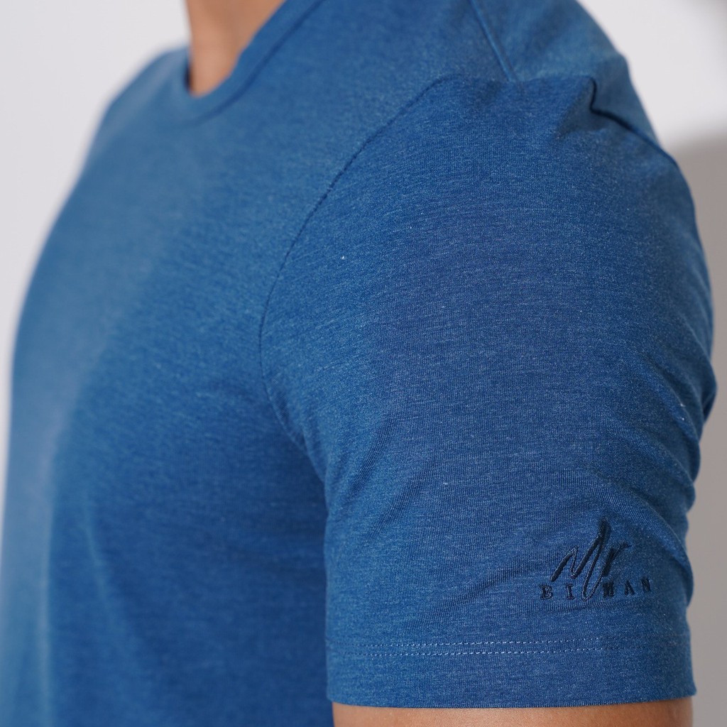 Áo phông nam Biluxury thun cotton basic co giãn 4 chiều khoẻ khoắn 4APKB005XCV | BigBuy360 - bigbuy360.vn