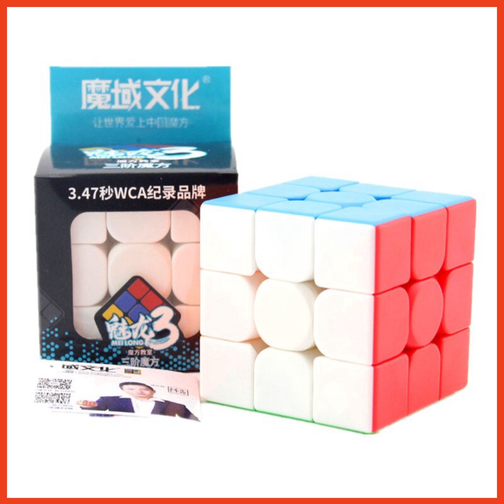 Rubik 3x3 MF3389  - Rubic 3 Tầng Stickerless