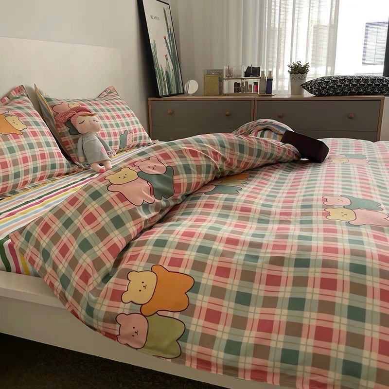 bộ chăn ga gối poly nhập khẩu