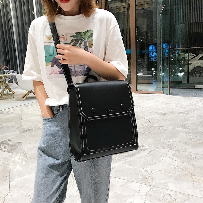 Balo Da Nữ Đẹp Đi Học Mini Cao Cấp Thời Trang VINTAGE Giá Rẻ Vela Store BL02