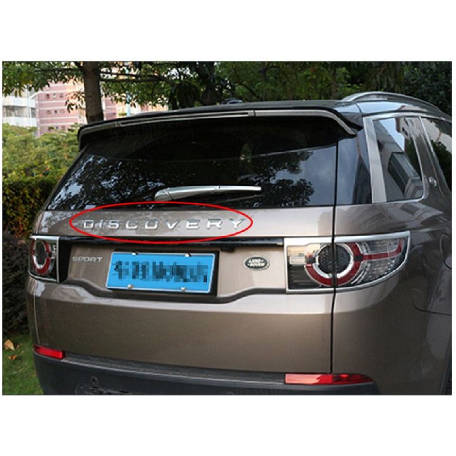 Decal chữ Discovery nổi dán ô tô
