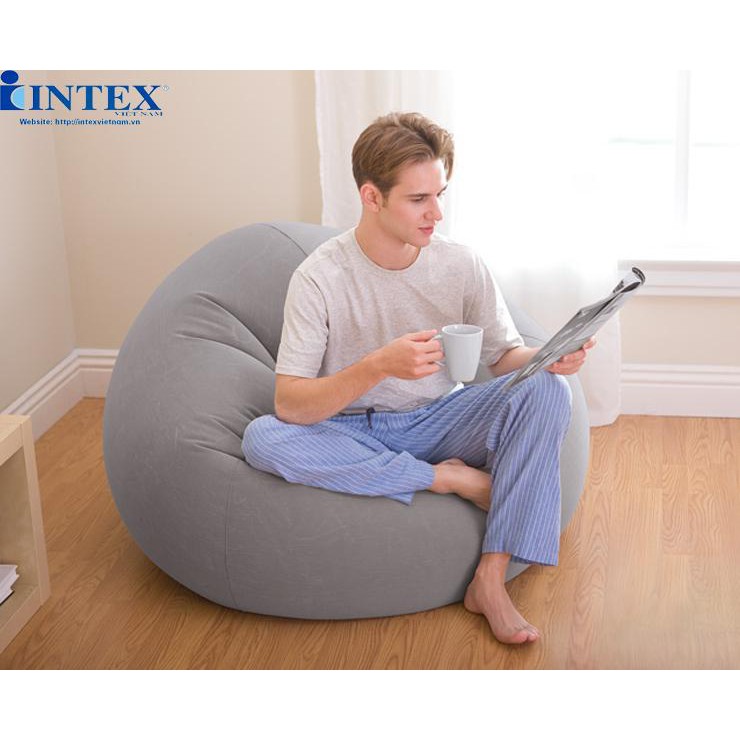 Ghế hơi quả đào mẫu mới INTEX chính hãng cao cấp 68579