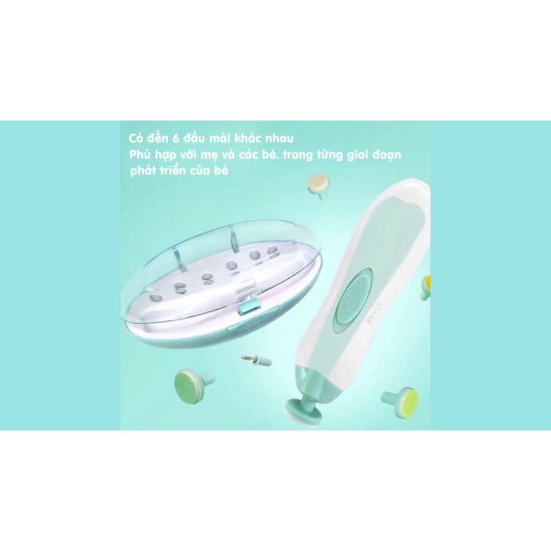 Máy cắt móng tay cho bé, máy giũa móng tay cho bé, an toàn tiện lợi hiệu quả - Soleil care