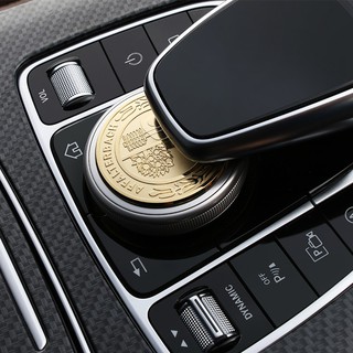 Vỏ Bọc Nút Điều Khiển Đa Phương Tiện Cho Xe Hơi Benz AMG C W205 W204 GLC
