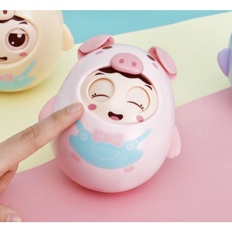 Lật Đật Hình Chú Heo , Chớp Mắt, Có Chuông