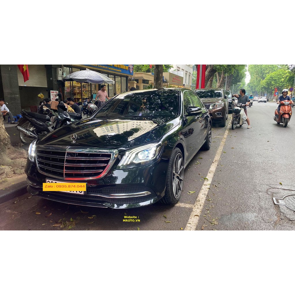 Rèm Che Nắng Kính Sườn Xe Mercedes S450 Hàng Loại 1 MR.ÔTÔ