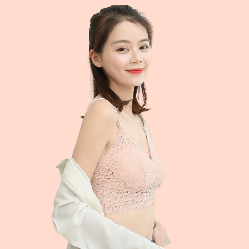 Áo Bra Ren Dây Kép Có Mút Nâng Ngực, Áo Lót Nữ Đẩy Nâng Ngực - 8812