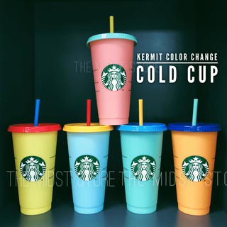 Cốc Starbucks Kermit Color Change
