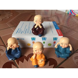 [Giá Buôn] BỘ TƯỢNG 4 ĐIỀU KHÔNG - TU TÂM TÍCH THIỆN