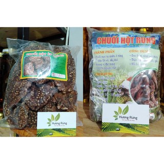 1kg Chuối Hột Ép miếng + 1kg Chuối Hột Rừng nguyên quả Hương Rừng