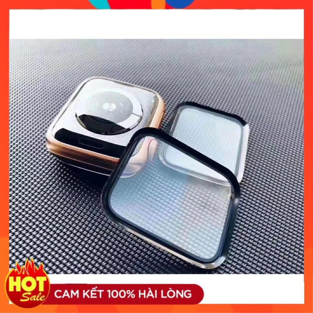 Kính Cường Lực Chống Va Đập Bảo Vệ Apple Watch Nano  Full Màn Series 1 / 2 / 3 / 4 / 5 / 6 Full Size 38 / 40 / 42 / 44MM