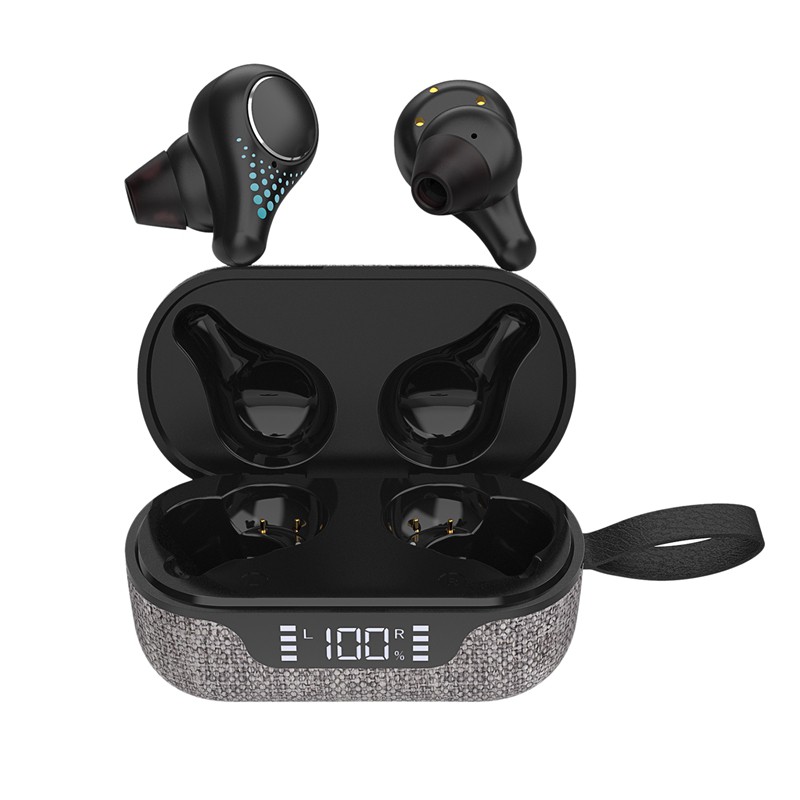 Tai Nghe Bluetooth Tws 5.0 Màu Đen | BigBuy360 - bigbuy360.vn