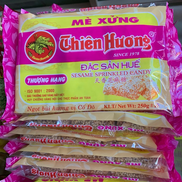 Mè xửng dẻo Thiên Hương 250gam -date mới