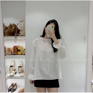 ÁO BABY DOLL CHẤT VẢI DẦY DẶN TAY XÒE XINH XẮN - KIMI BABYDOLL