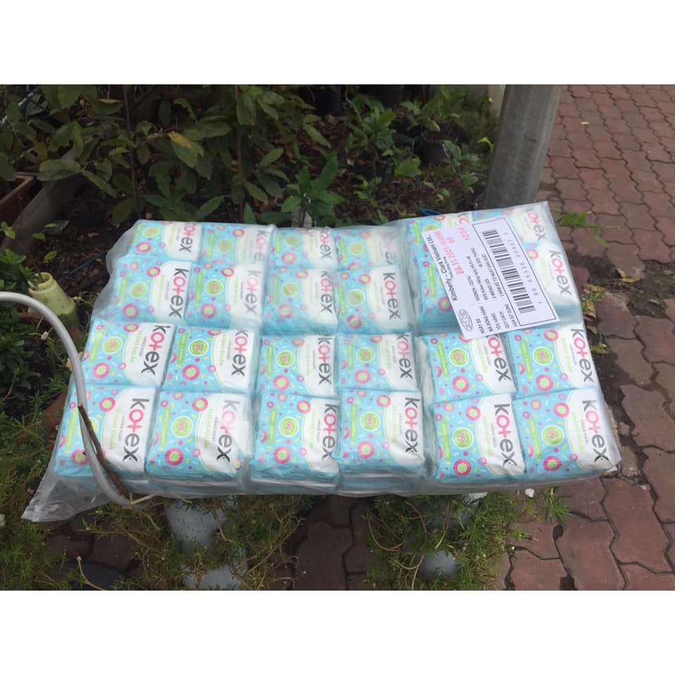 1 lốc KOTEX hàng ngày kháng khuẩn siêu bảo vệ - 8 gói - 64 miếng