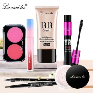 Bộ trang điểm cá nhân Lameila 7 món đầy đủ từ a đến z