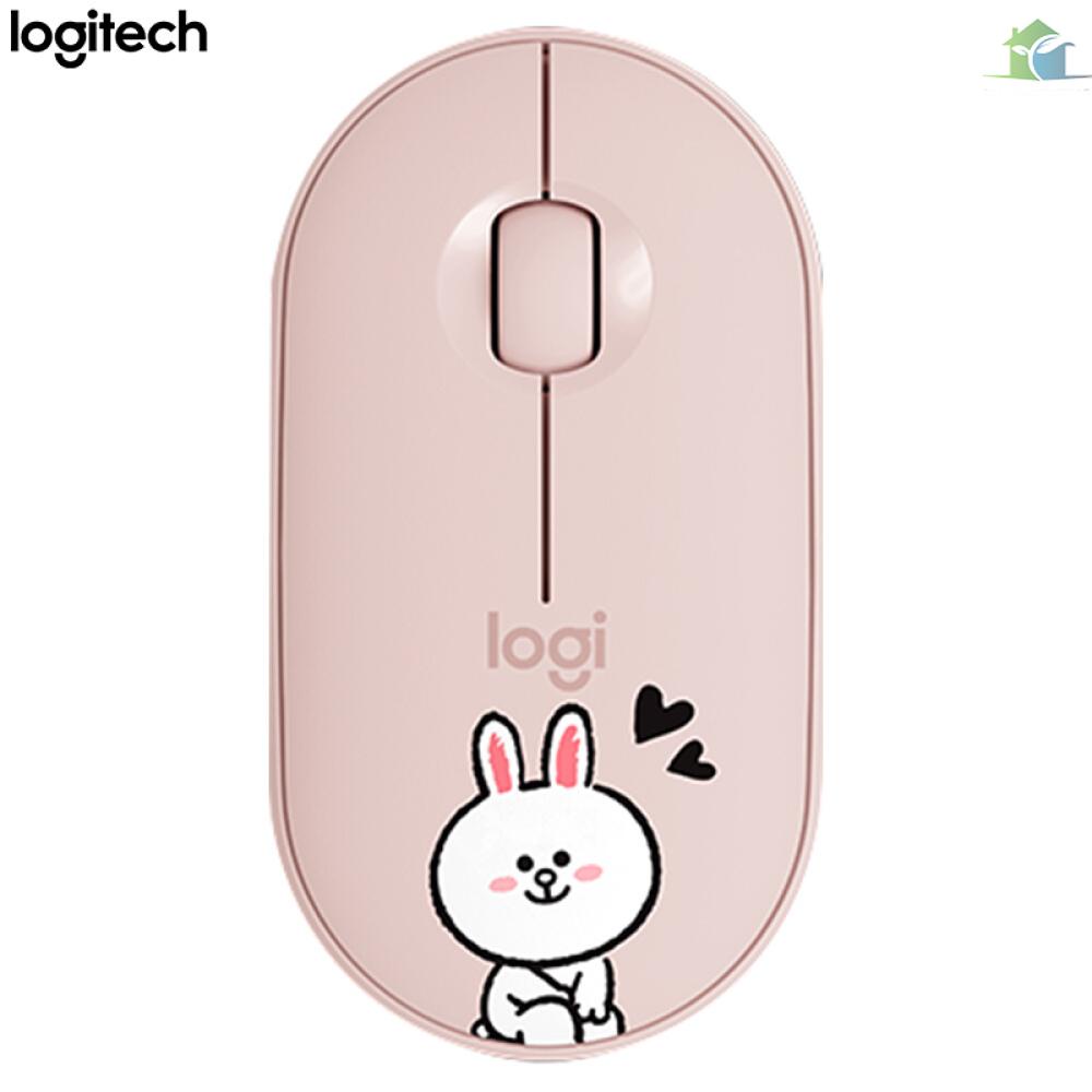 Chuột Không Dây Logitech Pebble Bluetooth 2.4ghz Hai Chế Độ Cho Pc Laptop Cony