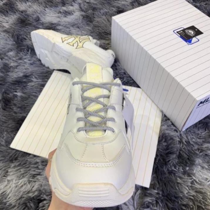 Giày sneaker MLB ⚡️𝐅𝐑𝐄𝐄 𝐒𝐇𝐈𝐏⚡️ Giày 𝙈𝙇𝘽 𝙉𝙔 vàng đế tách hàng cao cấp  chuẩn 1 1 bản trung đủ size nam nữ