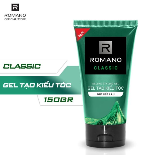 [ROMANO CHÍNH HÃNG] GEL VUỐT TÓC MỀM 150G