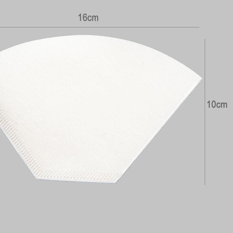 Gói 80 túi giấy lọc cà phê size L.