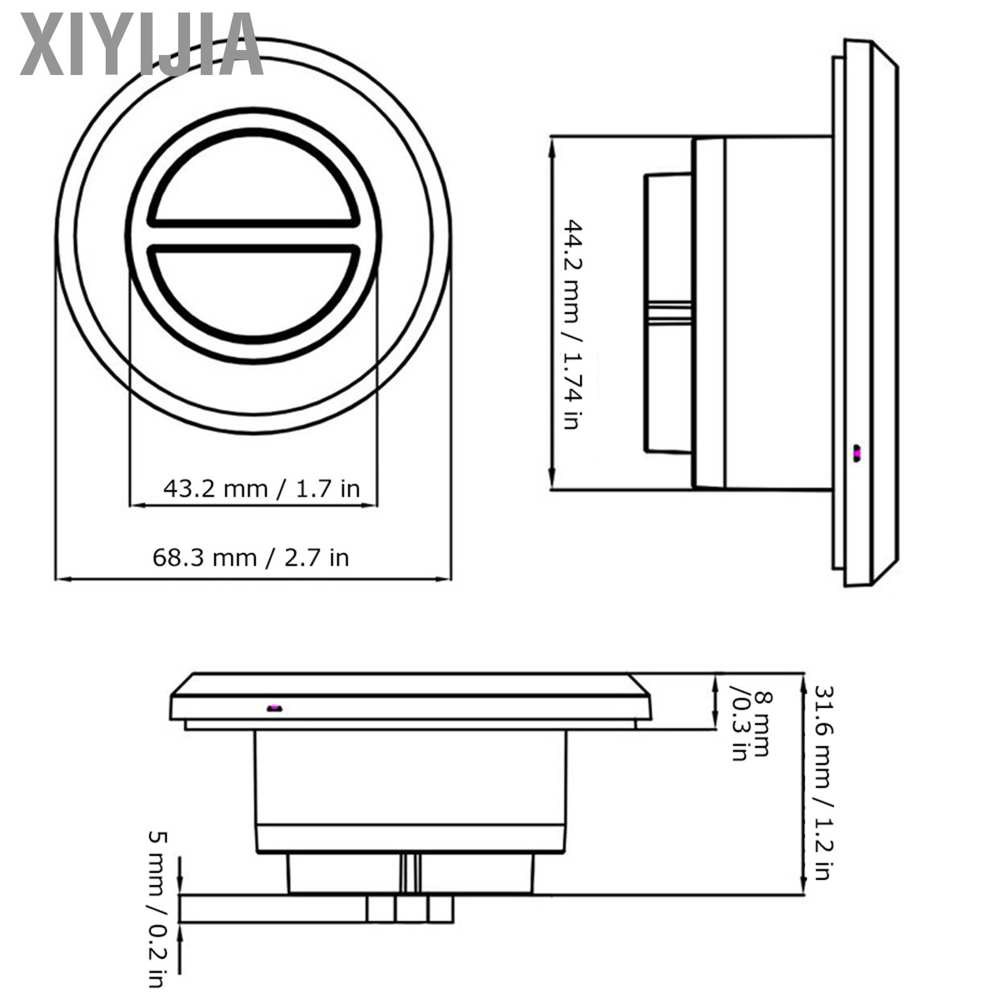 Tay Cầm Điều Khiển Có Dây 5 Pin Eu Ac100 240v