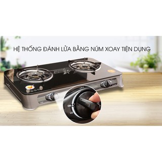 Bếp gas Sakura SA-650G (Bếp ga đôi)