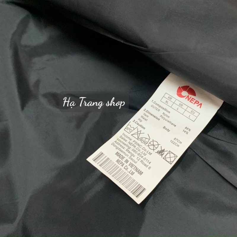 Áo gió nam, áo khoác gió tráng nam VNXK chống thấm dày dặn đẹp