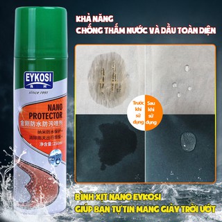 Bình xịt nano chống nước, chất bẩn