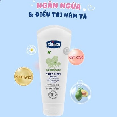 Kem Hăm 3 Tác Động Chicco Sử Dụng Cho Bé Từ 0M+ (Tuyp 100ml)